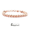 bracciale grumetta in argento rosato