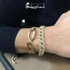 Bracciale catena a maglia grande