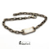 Bracciale Catena Brunita Personalizzabile