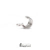 ear cuff con zirconi in argento 925
