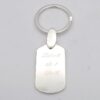 Portachiavi Personalizzabile in Argento inciso