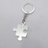 Portachiavi Puzzle Personalizzabile in argento