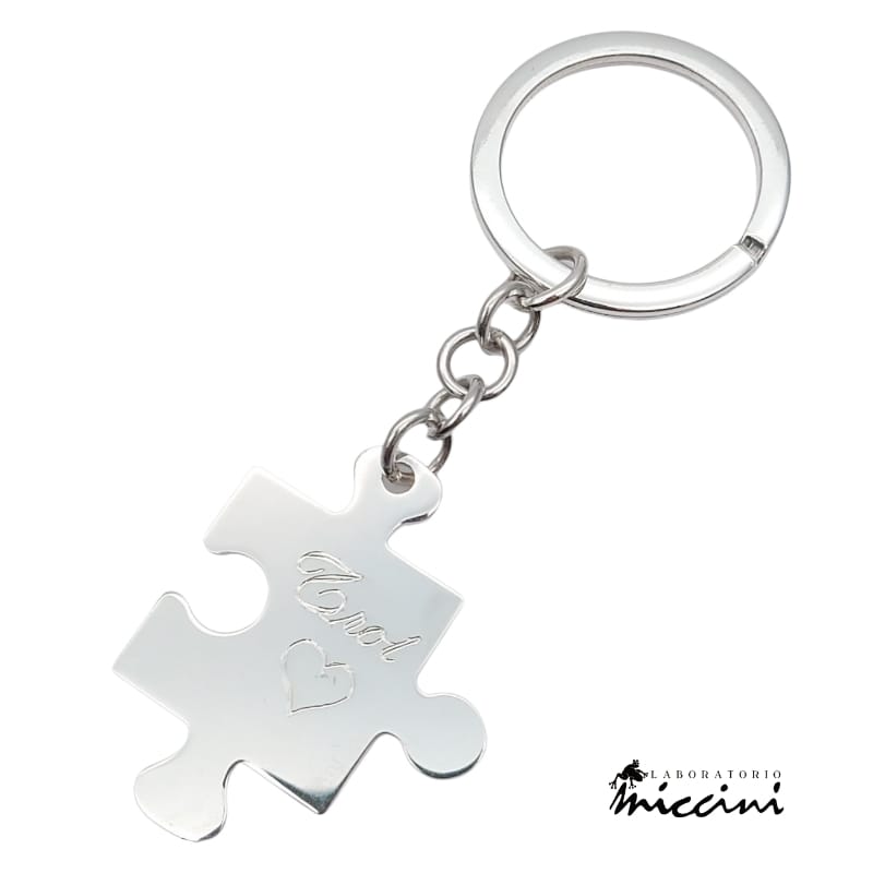 Portachiavi Puzzle Personalizzabile