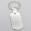 Portachiavi con incisione in Argento