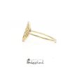 anello in oro giallo a forma di albero della vita