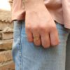 anello in oro con albero della vita