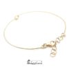 bracciale nodo in oro giallo 18 kt