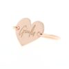 Anello Cuore Personalizzabile