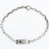 Bracciale diamante nero personalizzabile