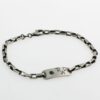 Bracciale diamante nero personalizzabile
