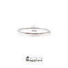 anello solitario con diamante 0,16 ct