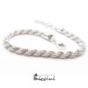 Bracciale Maglia Corda Argento