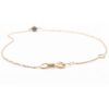 bracciale oro e diamante grezzo
