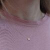 collanina con stella in oro giallo