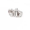 Anello in argento fatto a mano con nome