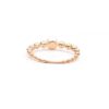 Anello in oro rosa e perla centrale