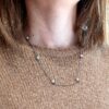 Collana con sfere in argento