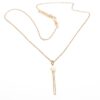 collana in argento con ciondolo a bacchetta magica