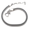 bracciale unisex a maglia coda di volpe