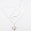 collana rosa dei venti in argento 925