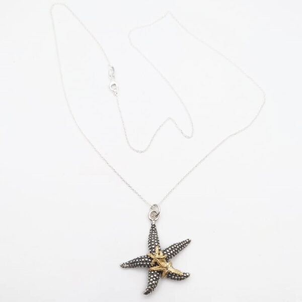 collana stelle marine in argento 925