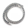 Bracciale Tennis Argento Puntinato