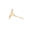 anello in oro a forma di coda di balena