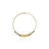 cerchi in argento 925 con perline