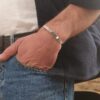 Bracciale Rigido a Fascia in argento