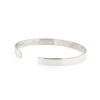 Bracciale Rigido a Fascia in argento (alto 6 mm) inciso all'interno