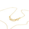 Collana Casetta in argento dorato