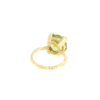 Anello Peridoto in oro giallo