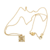 collana in argento dorato con perle e pietre dure