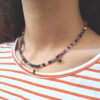 collana in pietre naturali e argento