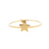 anello stella in oro 9 kt