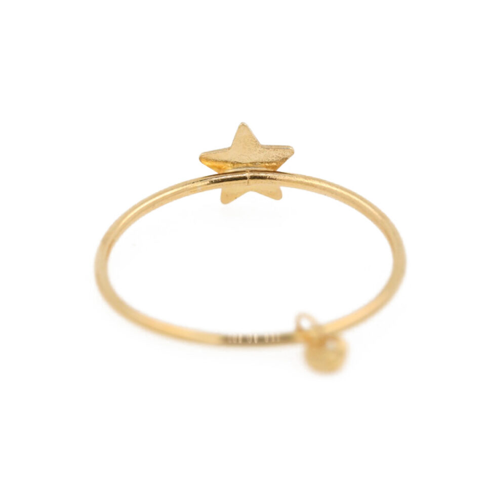 anellino in oro con stellina