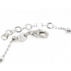 chiusura regolabile del bracciale in argento personalizzabile