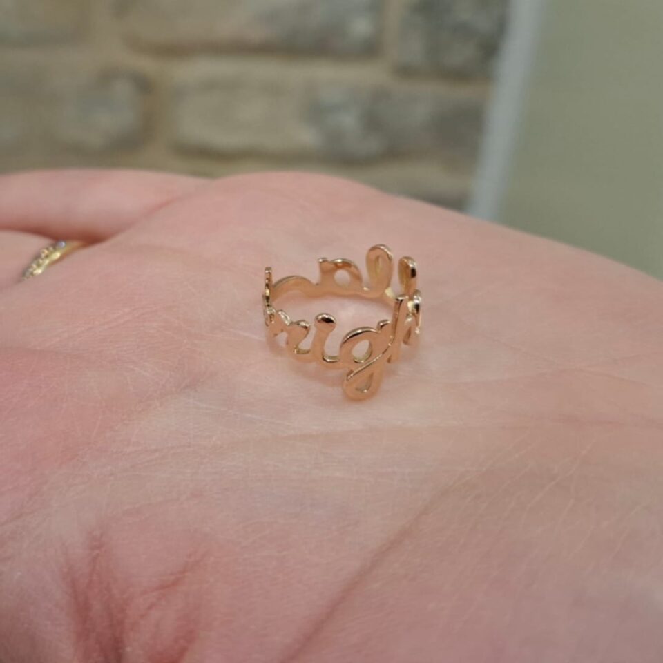 Anello Nome in Oro
