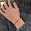 bracciale torchon argento 925