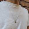 collana con cuore anatomico piccolo in argento