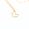 collana con ciondolo paperetta