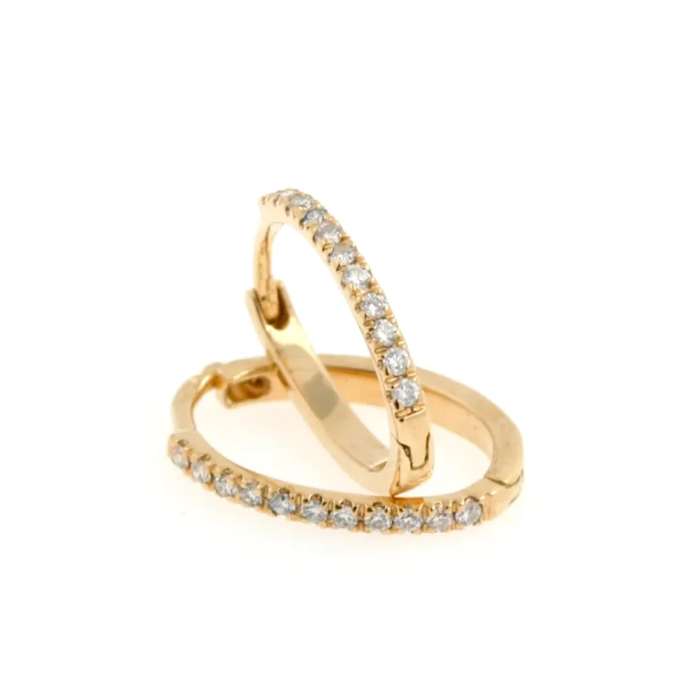 orecchini diamanti in oro giallo