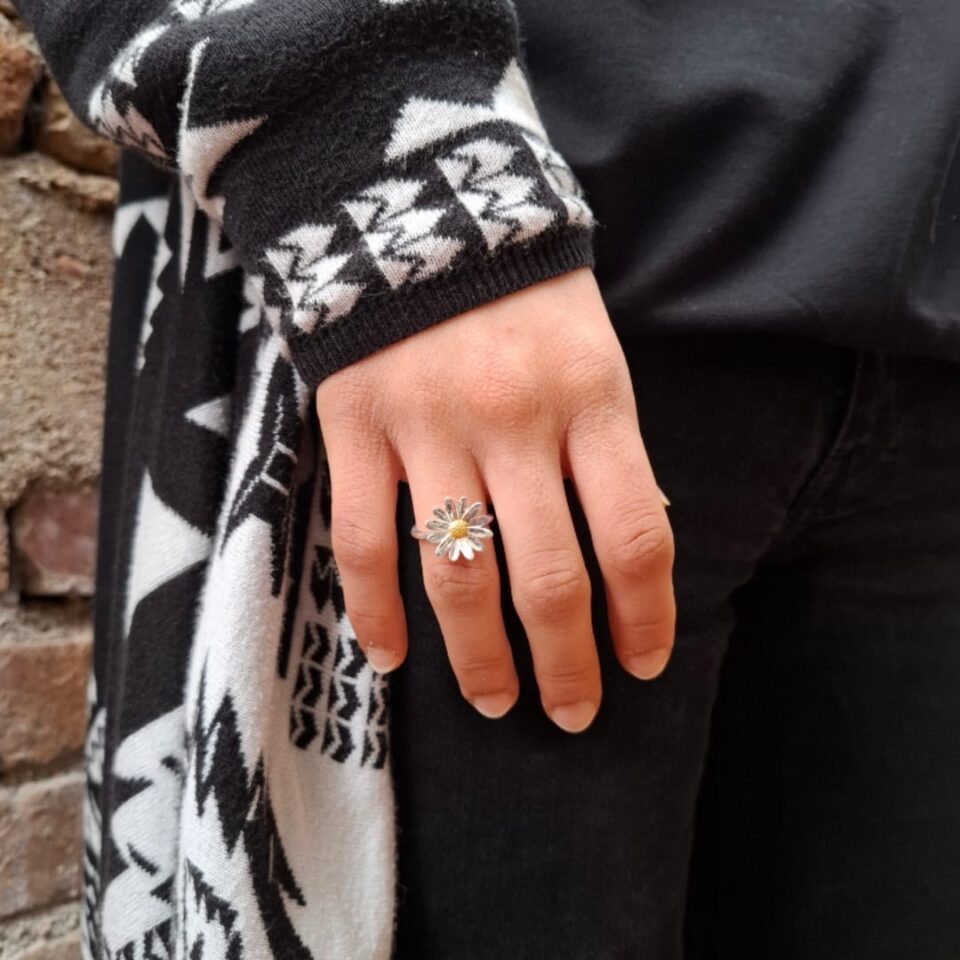 Anello Margherite in Argento