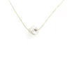 Collana in oro 9 kt con perla Keshi