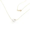 Collana perla Keshi in oro 9 kt
