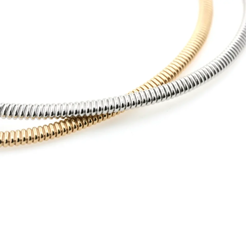 collane tubogas in argento