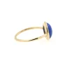 ANELLO ORO GIALLO E LAPISLAZZULO