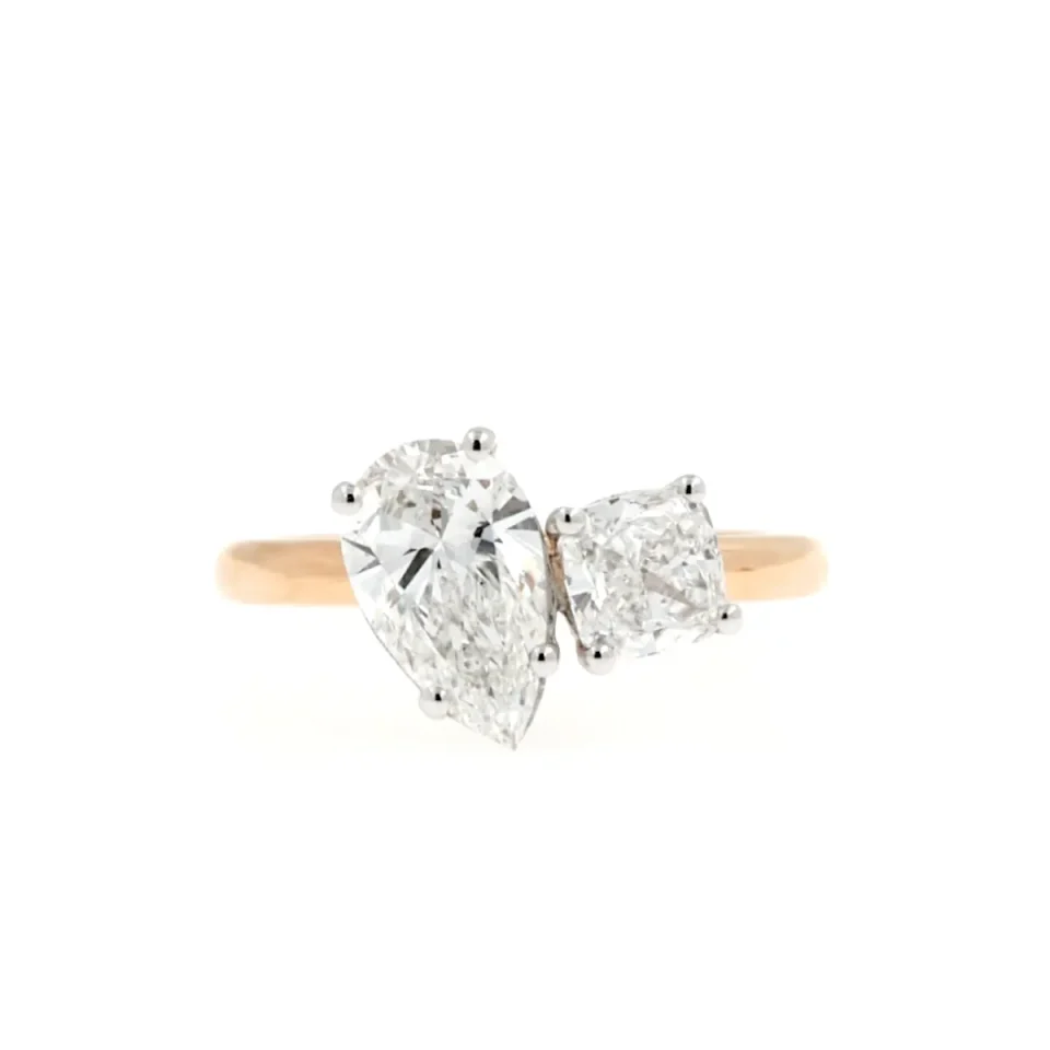 Anello Io e Te con diamanti lab grown